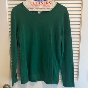 NWT Jcrew Teddie Green Sweater XS